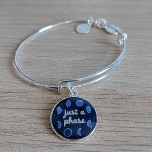 ALEX AND ANI Just a Phase Bangle - Silver